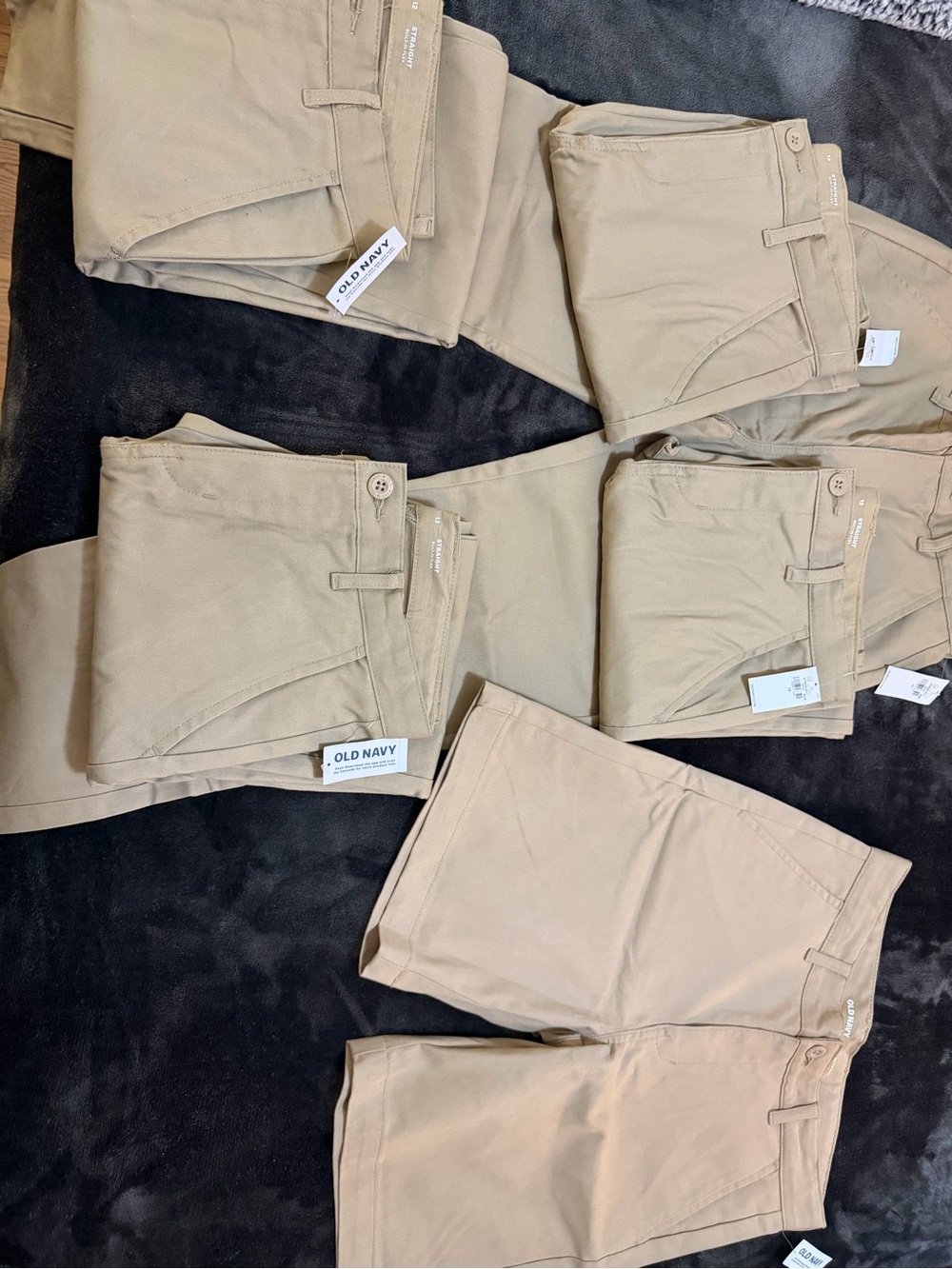 Old Navy Tan Khaki Shorts and Pants Set